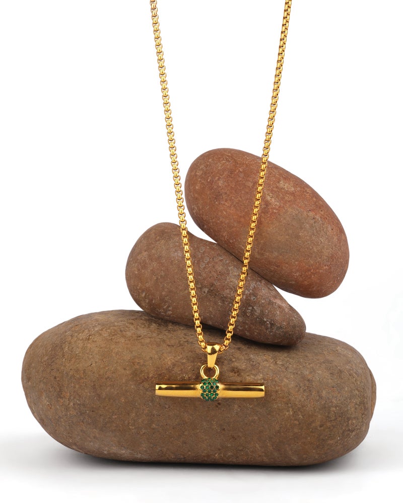 TAAHIRA Lulu Gold Plated Necklace - Image 2